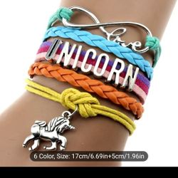 #####unicorn ROPE Bracelet####