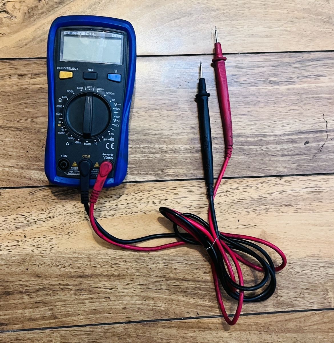 Digital Multimeter AC/DC Tester 9 Function with Audible Continuity...