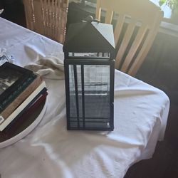 PartyLite metal and glass lantern