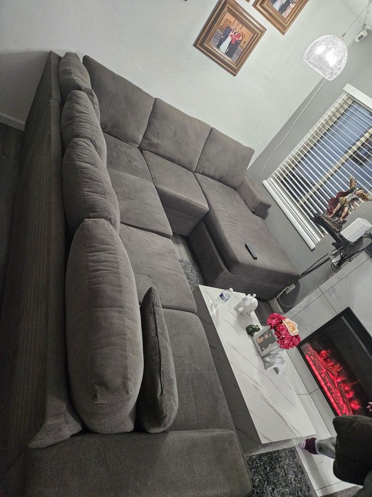 Living Spaces Sectional