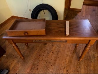 Medium Oak Console Table
