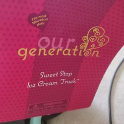 Our Generation Icecream Truck And Accessories