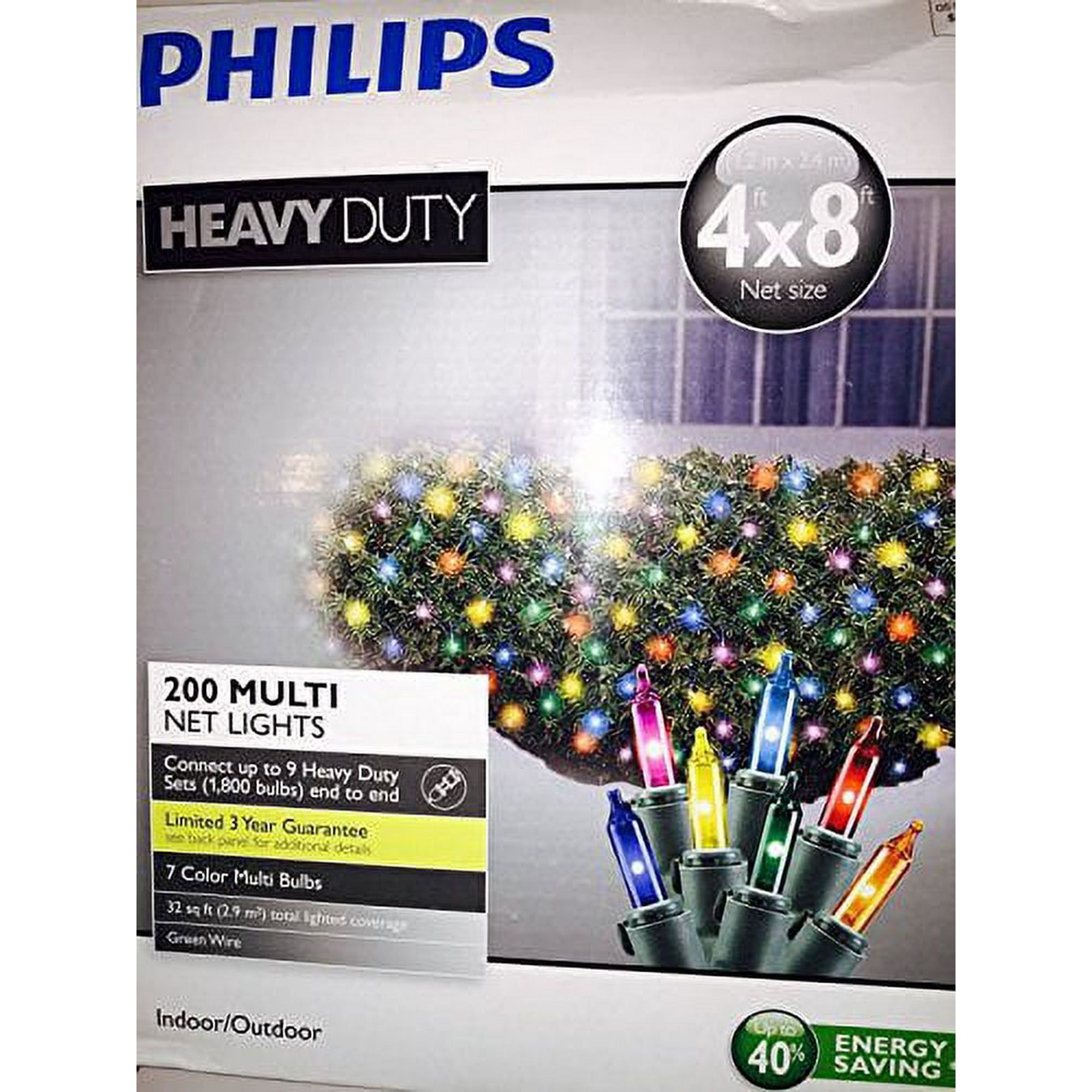 PHILIPS 200 CT MULTI COLOR NET 