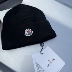 Black Moncler Beanie