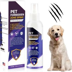 No Chew Spray for Dogs & Cats, 175ML - Bitter Apple Spray for Dogs to Stop Chewi