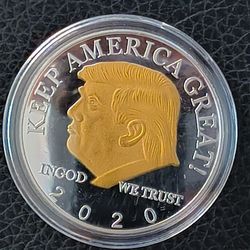 Trump Coin (Silver & Gold)