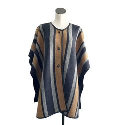 J Crew Womens Merino Wool Mohair Shawl Cardigan Sweater Neutral Stripe XS   Sized as XS but I wear a large, and can fit perfectly in this!  Elevate yo