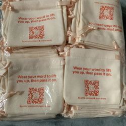 80 Small 3.5 x 3.5 Jewelry Pouches from Little Words Project