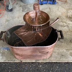 Custom Copper fountain 28x12x25