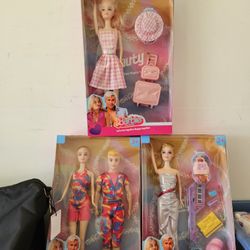 New Barbies $12