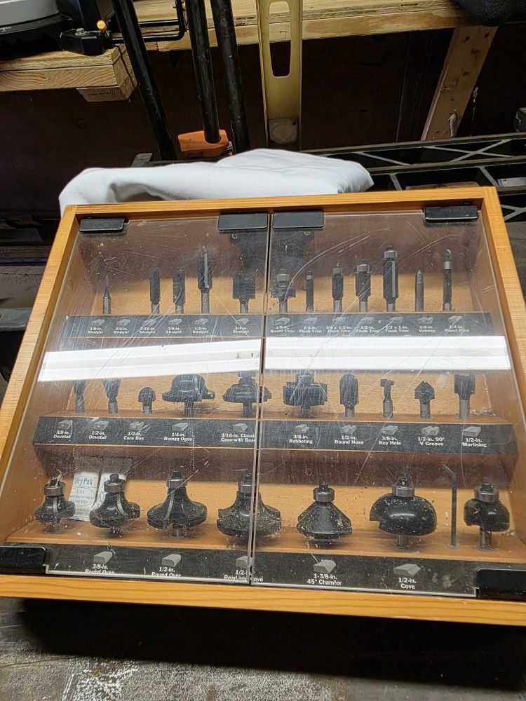 Router Bit Combo Kit