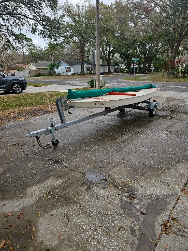 Sunfish Sailboat
