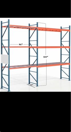 Heavy Duty Pallet Rack Shelving Unit