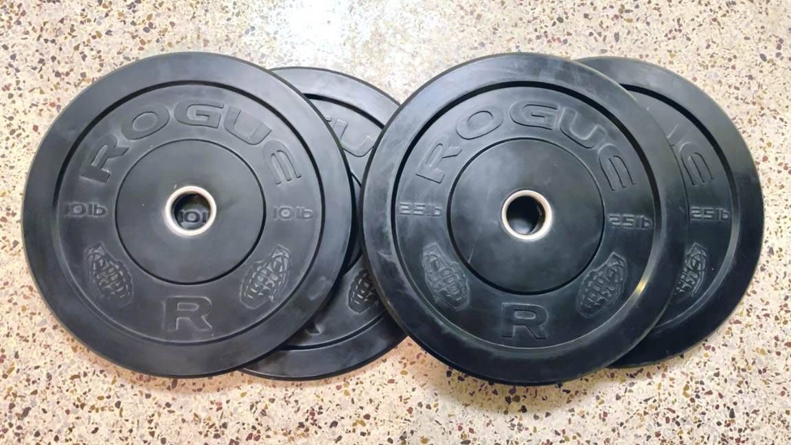 4 ROGUE Workout Weights Plates ======