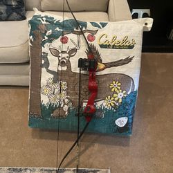 Youth Bow and Arrow and Target! 