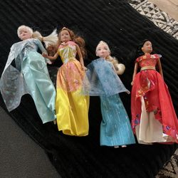 Princess Barbies 