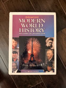Modern World History Patterns of Interaction - McDougal Littlell
