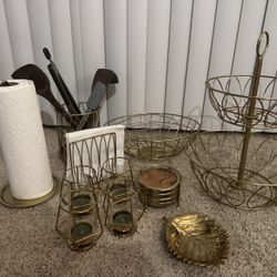 Golden Household Items 
