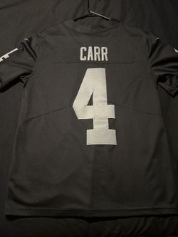 Raiders (Carr) Jersey Size 40 In Mens 