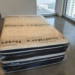 $199 Queen pillow top mattress only brand new free delivery same day