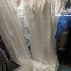 Wedding Gown. Plus Size.  