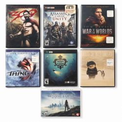 DVD and PC Game Lot