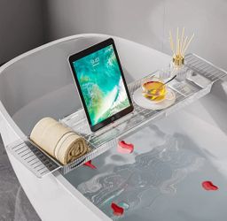 New Bath Tub Caddy, Adjustable