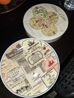 Porcelain plates