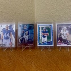 4 Cam Skattebo 2025 Rookie Sports Cards