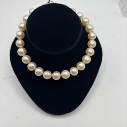 14K Pearl Bracelet 