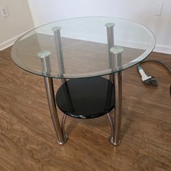 Glass tables