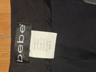 Bebe Black Pants Size 4