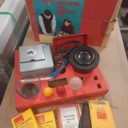 Vintage Sears Photo Developing And Printing Kit
