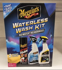 Meguiar's waterless wash kit