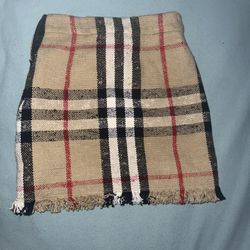 Burberry Tweed Skirt, Size 0, NWT, Msrp $1250