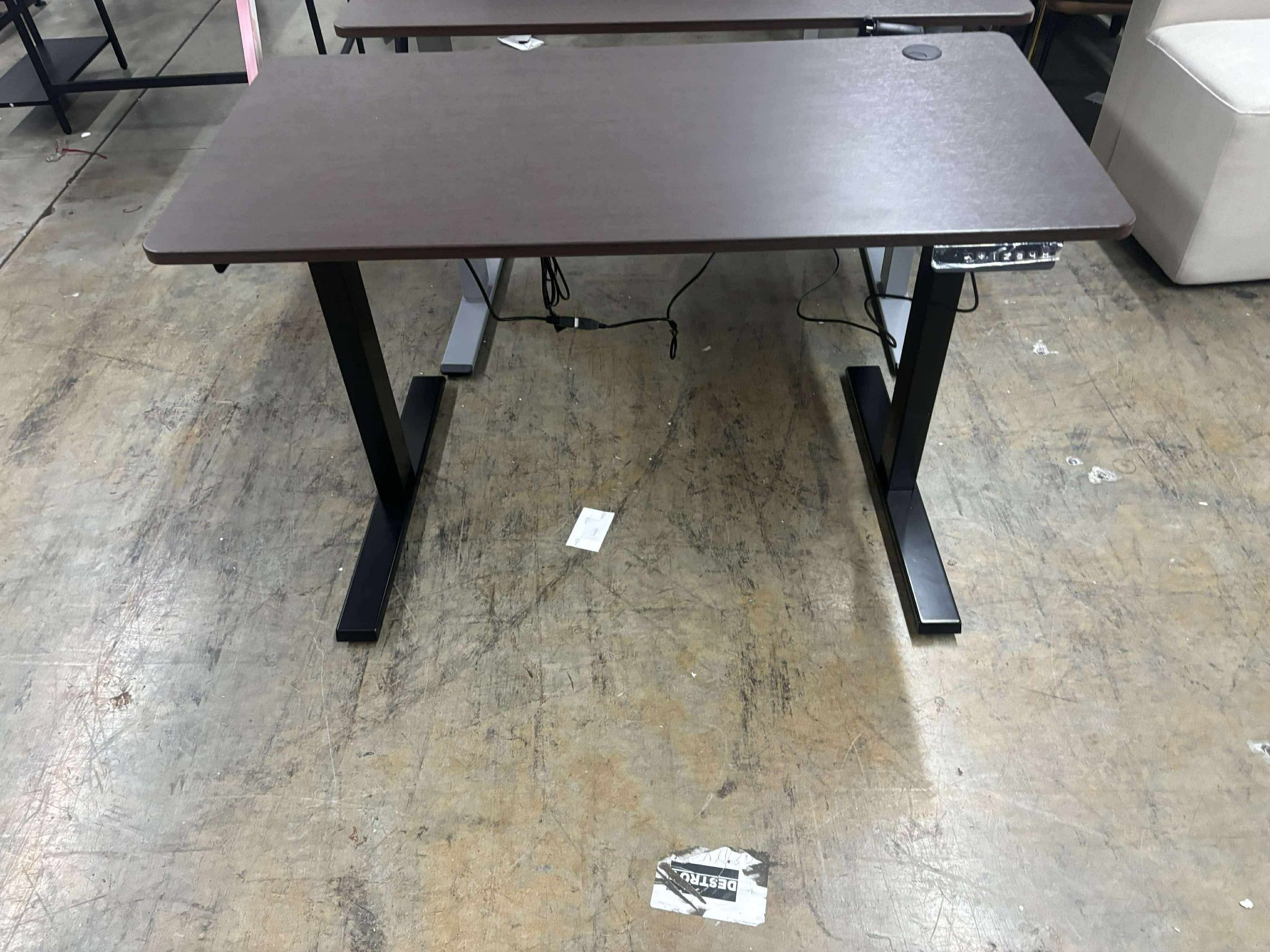 48x24 Dual motor standing desk
