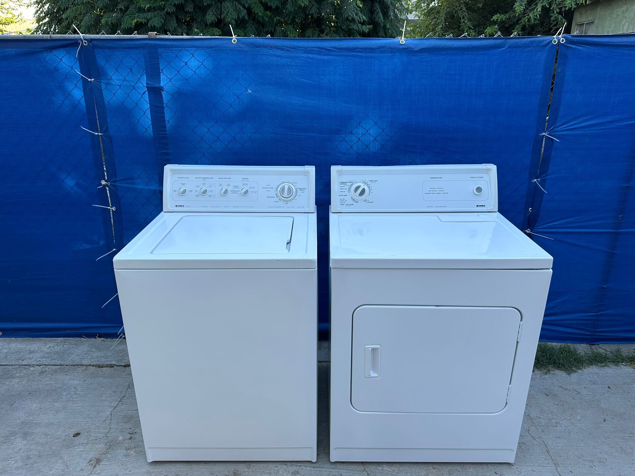 Kenmore washer & Electric dryer