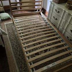Wooden Twin bed 