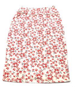 Floral Print Pencil Skirt