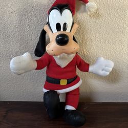 vintage Christmas Goofy Santa Figure 