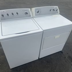 Whirlpool Washer/Dryer Top Loader Free Delivery/Warranty Elec Dryer