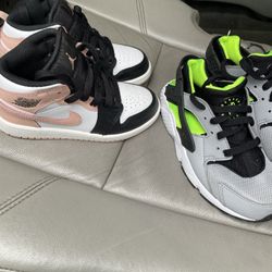 KIDS Jordan Size 11 Price $15 And Nike Size 13 Price $12