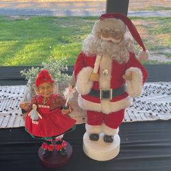 Santa And Elf