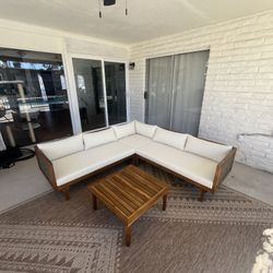 Brand New 3 Piece Patio Set And Table