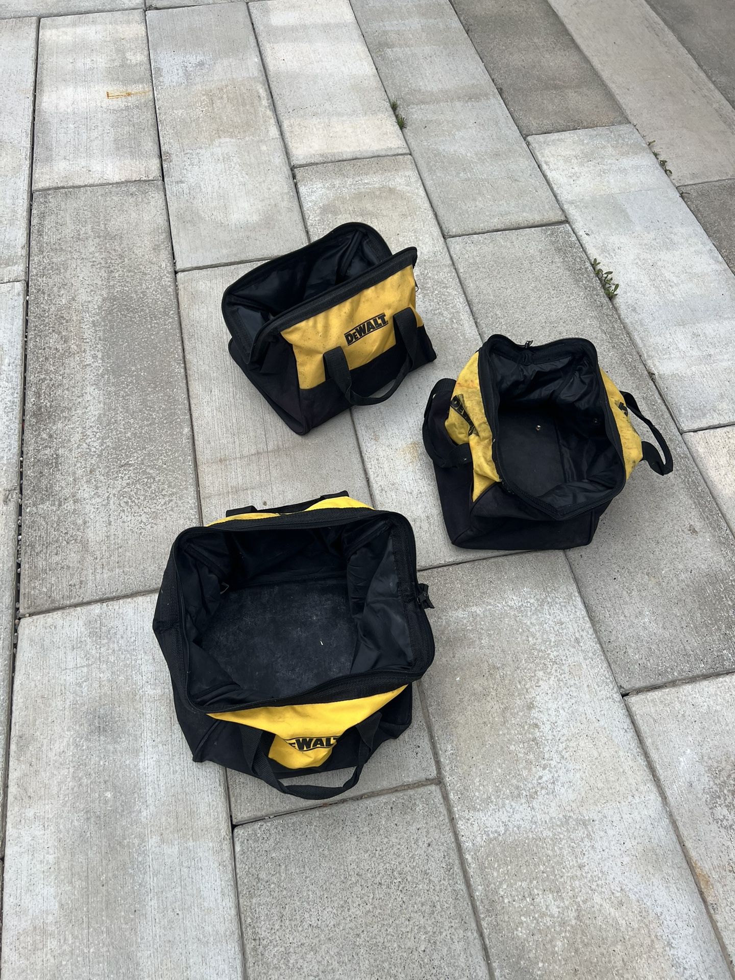 3 Dewalt Bags 