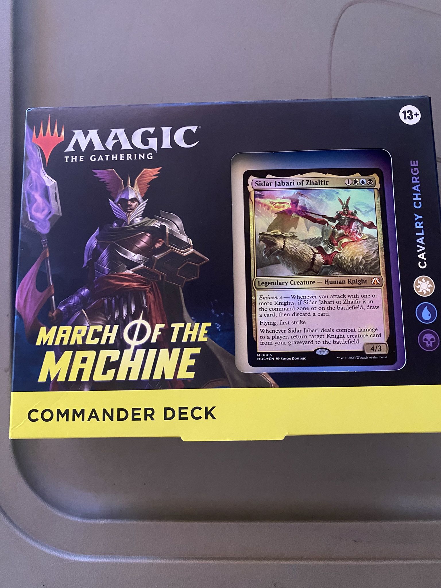 March Of The Machine Calvary Charge Commander Deck