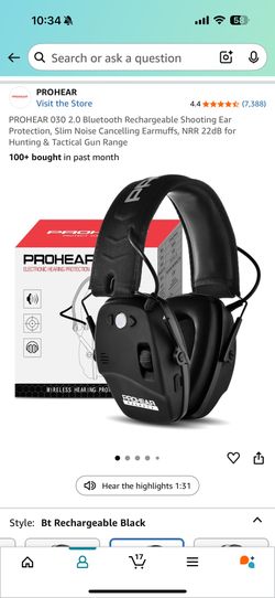 Noise Canceling Bluetooth Ear Pro