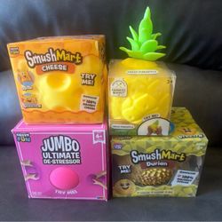 Jump Ultimate Pink Ball RMS, RMS SmushMart Cheese & Durian, Pineapple SunnyDays