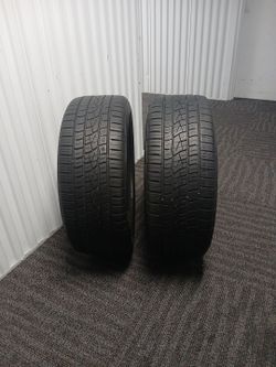 Two tires 235/55/zr/17 good cond