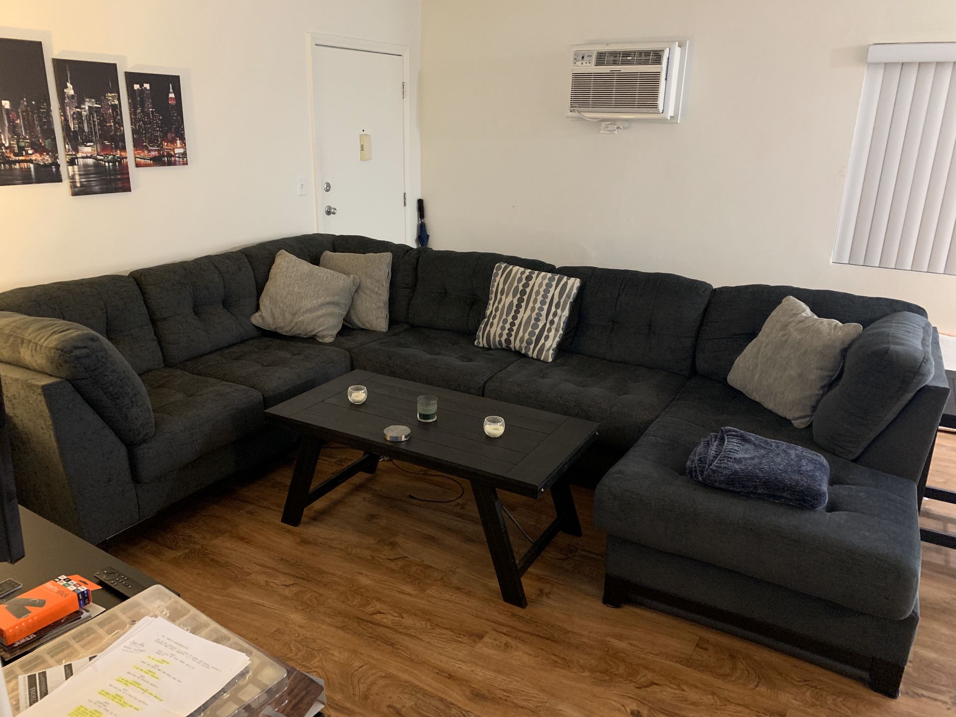 Like New 3 Piece Sectional Couch